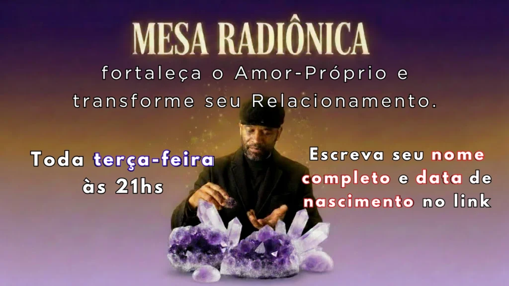 Mesa radionica e shekinah e amorproprio relacionamento